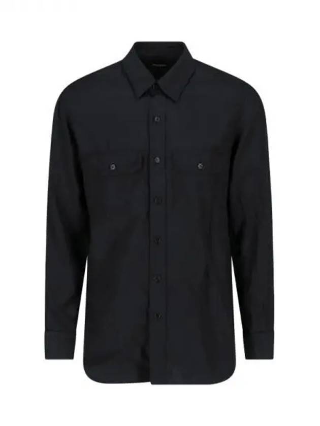 Fluid Light Twill Leisure Shirt - TOM FORD - BALAAN 1