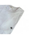 Triomphe Loose Logo Short Sleeve T-Shirt White - CELINE - BALAAN 2