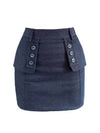 Flab h line skirt Deep blue - J JANE - BALAAN 2