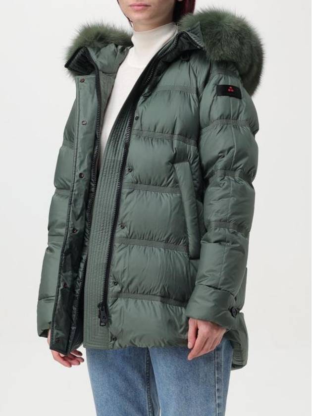 Fur Trim Hood Puffer Padding Green - PEUTEREY - BALAAN 5