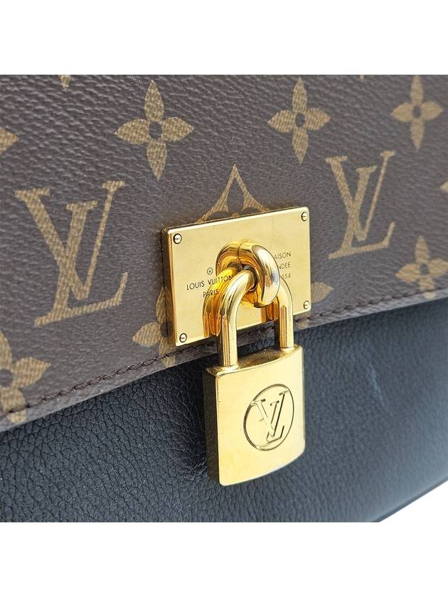 Louis Vuitton M44259 Monogram Canvas Noir Marignan Tote Bag - LOUIS VUITTON - BALAAN 7