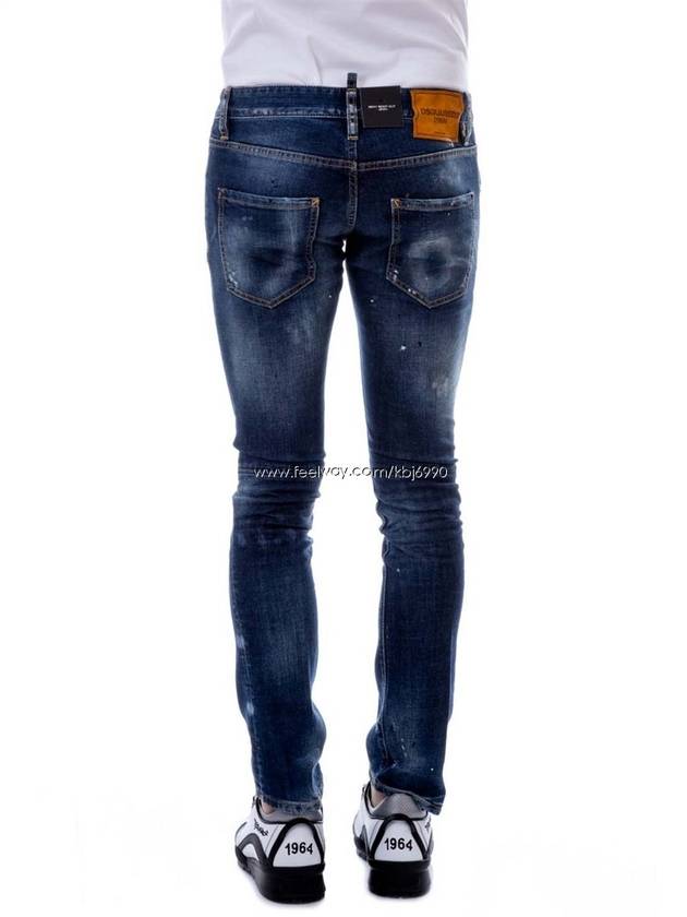 Men's Sexy Bootcut Jeans Blue - DSQUARED2 - BALAAN 5