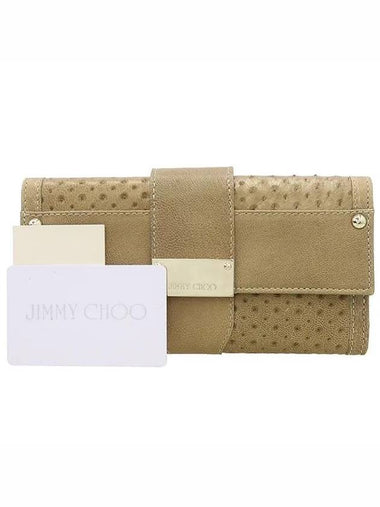 brown long wallet - JIMMY CHOO - BALAAN 1