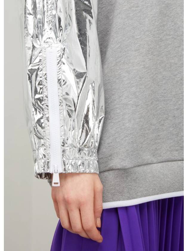 Maison Margiela 1 METALLIC SLEEVE SWEATSHIRT - MAISON MARGIELA - BALAAN 7