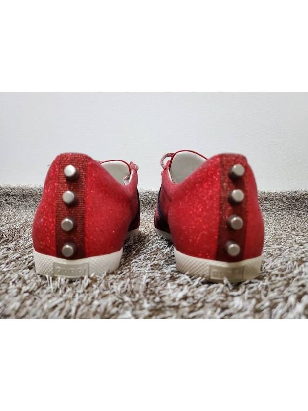 red sneakers 8 270 - GUCCI - BALAAN 3