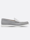 Granville Oblique Jacquard Suede Loafers Grey - DIOR - BALAAN 3