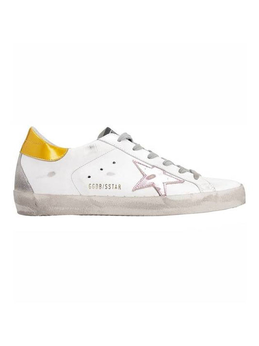 Superstar Low Top Sneakers Yellow White - GOLDEN GOOSE - BALAAN 1