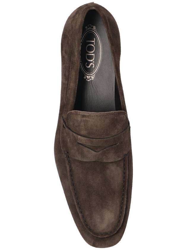 Tod’s Suede Loafers Shoes, Men's, Brown - TOD'S - BALAAN 6