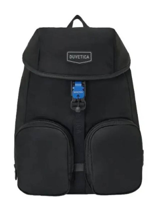 Carpay Flap Backpack Black Unisex Bag - DUVETICA - BALAAN 1