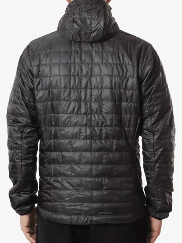 Men's Nano Puff Insulated Hooded Padded Black - PATAGONIA - BALAAN 4