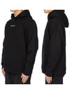 Embroidered Cordless Hoodie Black - MAISON KITSUNE - BALAAN 5