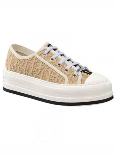 Walk'n' Platform Low Top Sneakers Beige - DIOR - BALAAN 2