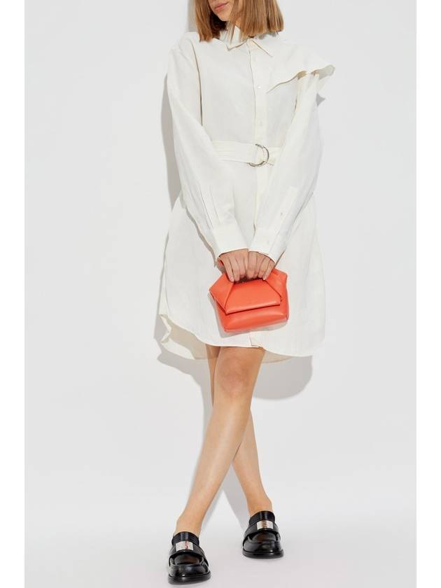 JW Anderson Dress With Belt, Women's, Cream - JW ANDERSON - BALAAN 2