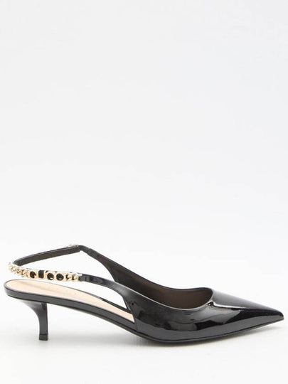 Signoria Slingback Heels Black - GUCCI - BALAAN 2