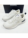 CC Logo Tennis Women s Sneakers White G38800 - CHANEL - BALAAN 1