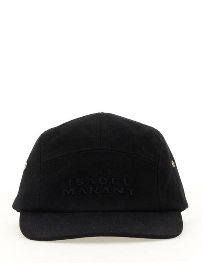 Tedji Ball Cap Black - ISABEL MARANT - BALAAN 2