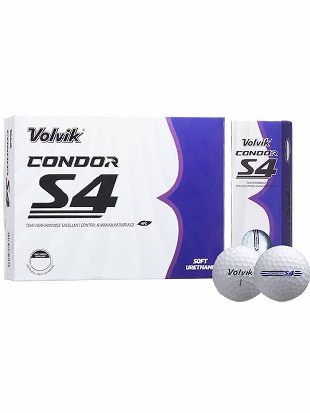 Condor S4 DL 360 golf ball urethane carbon 12 balls - VOLVIK - BALAAN 3