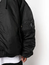 Reversible Bomber Jacket Black - VETEMENTS - BALAAN 8