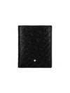 M Gram Compact 6CC Half Wallet Black - MONTBLANC - BALAAN 3