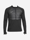 Therma Fit Academy Winter Warrior Half Zip Long Sleeve T-Shirt Black - NIKE - BALAAN 1