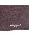 Signature Stitch Card Wallet Brown - MAISON MARGIELA - BALAAN.