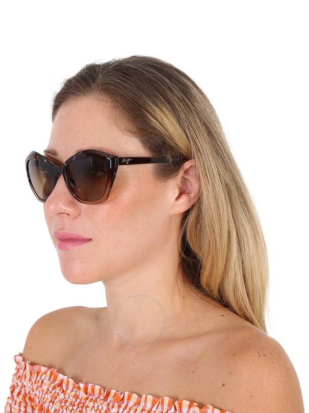 Maui Jim Lotus HCL Bronze Cat Eye Ladies Sunglasses HS827-01 56 - MAUI JIM - BALAAN 2