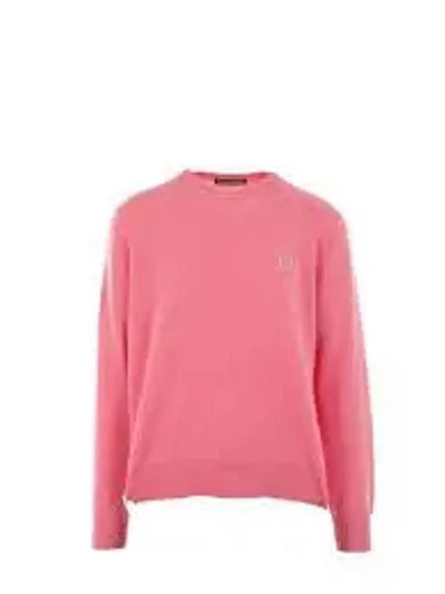 Crystal Logo Sweatshirt Tango Pink - ACNE STUDIOS - BALAAN 2