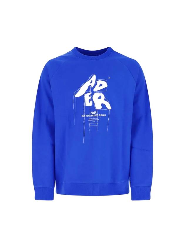 Logo Print Sweatshirt Blue - ADER ERROR - BALAAN 1