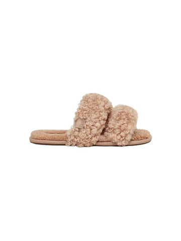 Maxi Curly Scoupetta Slippers Sand - UGG - BALAAN.