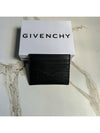 Logo 4G Monogram Card Wallet Black - GIVENCHY - BALAAN 5