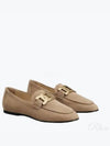 Women's Kate Suede Loafers Beige - TOD'S - BALAAN 2