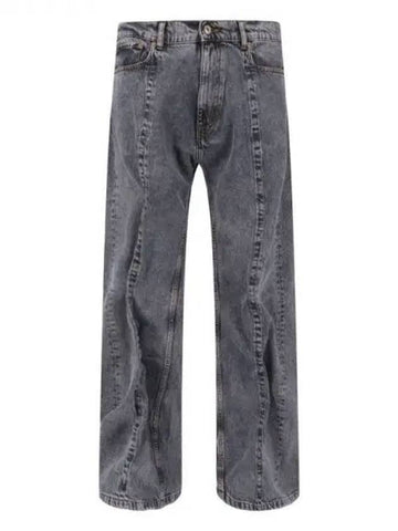 Y PROJECT Evergreen wire decorated denim pants 271409 - Y/PROJECT - BALAAN 1
