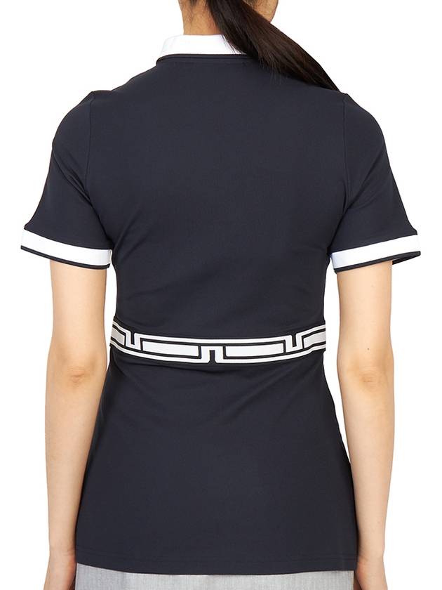 Women's Bellina Polo Short Dress Navy - J.LINDEBERG - BALAAN 5