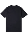 International Essential Large Logo Short Sleeve T-Shirt Black - BARBOUR - BALAAN 3