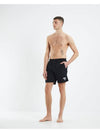 Basic Stock Beach Shorts Black - STUSSY - BALAAN 6