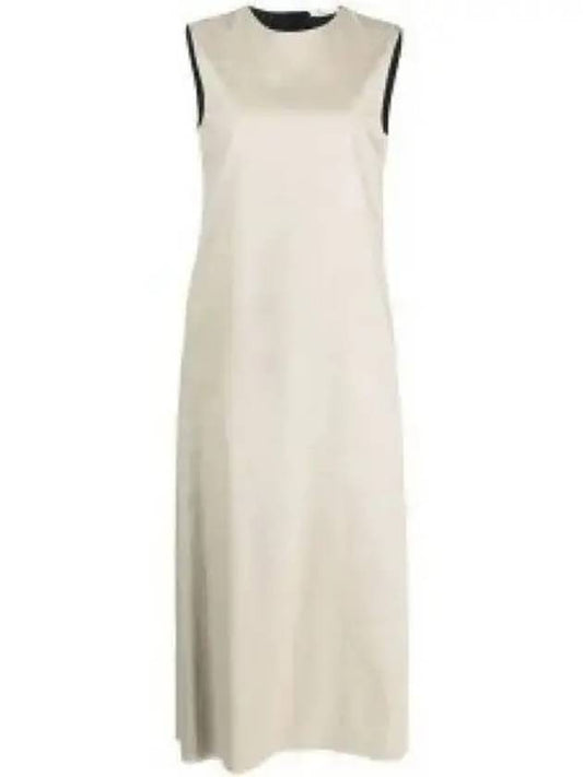 Boelina long sleeveless dress light beige 6976W1445LBB - THE ROW - BALAAN 2