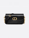 30 Montaigne Avenue Calfskin Shoulder Bag Black - DIOR - BALAAN 2