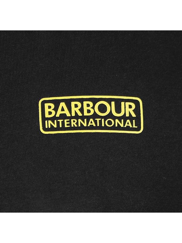 Logo Essential Cotton Long Sleeve T-Shirt Black - BARBOUR - BALAAN 7