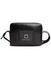 Square Leather Mini Cross Bag Black - WOOYOUNGMI - BALAAN 4