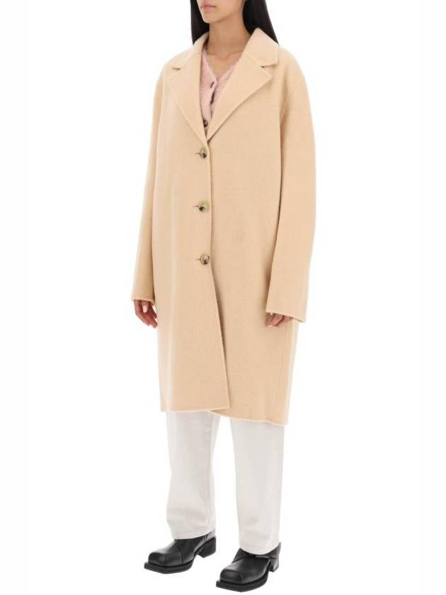 Button-Up Single Coat Beige - ACNE STUDIOS - BALAAN 5