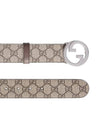 GG Supreme Two-tone Belt Beige - GUCCI - BALAAN 3