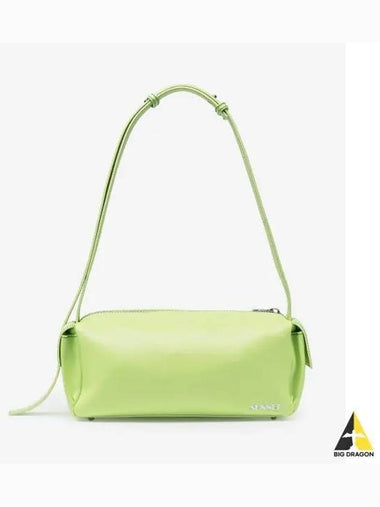 Bauletto Pele Lisica Cross Bag Green FW21BAGBAUPE03 - SUNNEI - BALAAN 1