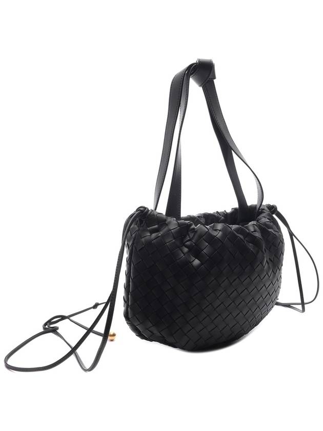 Intrecciato Bulb Tote Bag Black - BOTTEGA VENETA - BALAAN 4