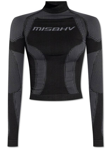 MISBHV Top With Logo, Women's, Black - MISBHV - BALAAN 1