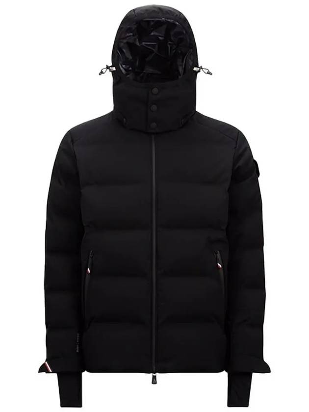 Men's Montgetech Hooded Down Ski Padding Black - MONCLER - BALAAN 2