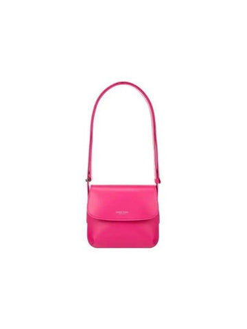 Women s Magnetic Flap Small Shoulder Bag Dark Pink - GIORGIO ARMANI - BALAAN 1