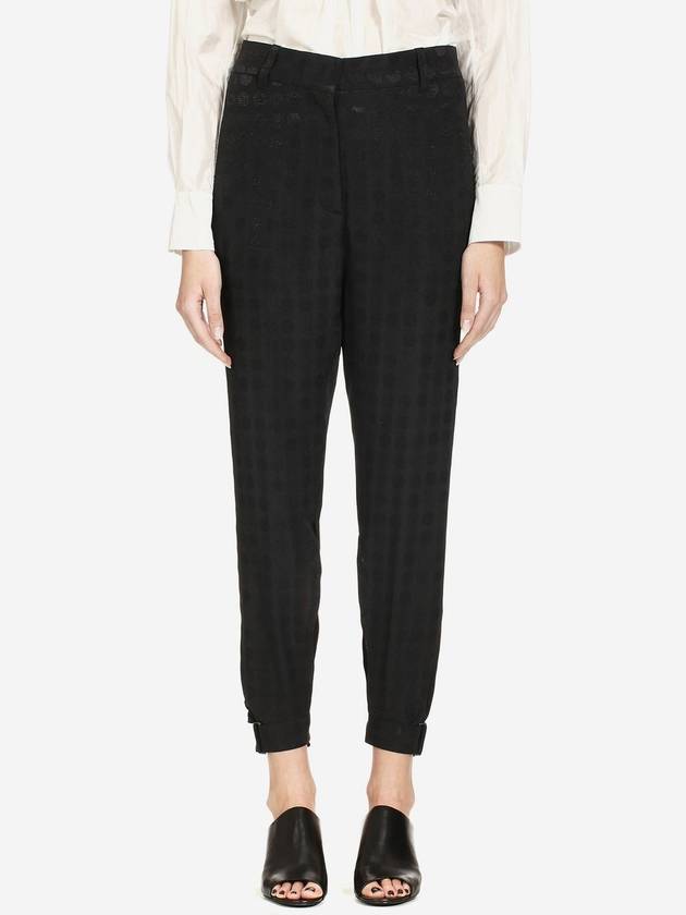 women's straight pants - ANN DEMEULEMEESTER - BALAAN 2