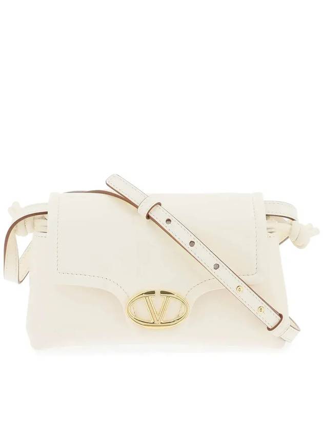 Valentino VLogo Foldover Top Shoulder Bag 5W2P0AC4ZFJ 098 - VALENTINO - BALAAN 1