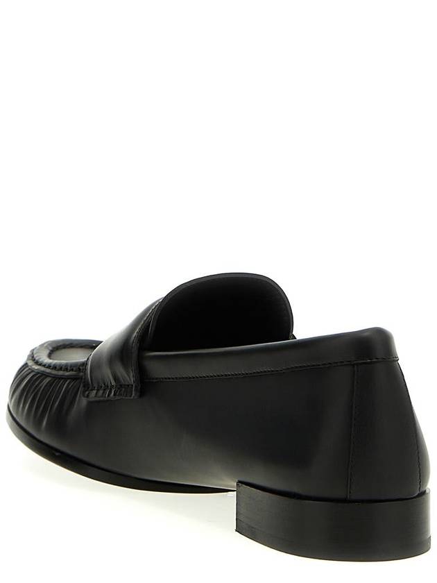 4G Leather Loafers Black - GIVENCHY - BALAAN 4