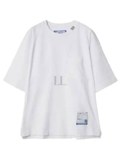 Cotton Short Sleeve T-Shirt White - MAISON MIHARA YASUHIRO - BALAAN 2